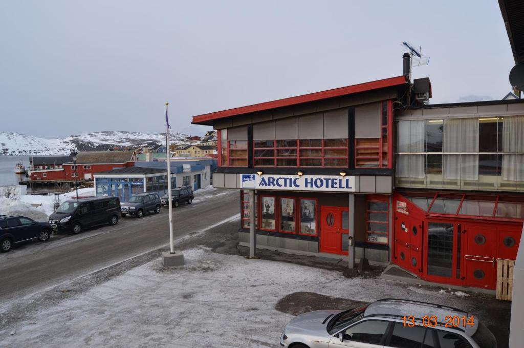 Mehamn Arctic Hotel Zewnętrze zdjęcie